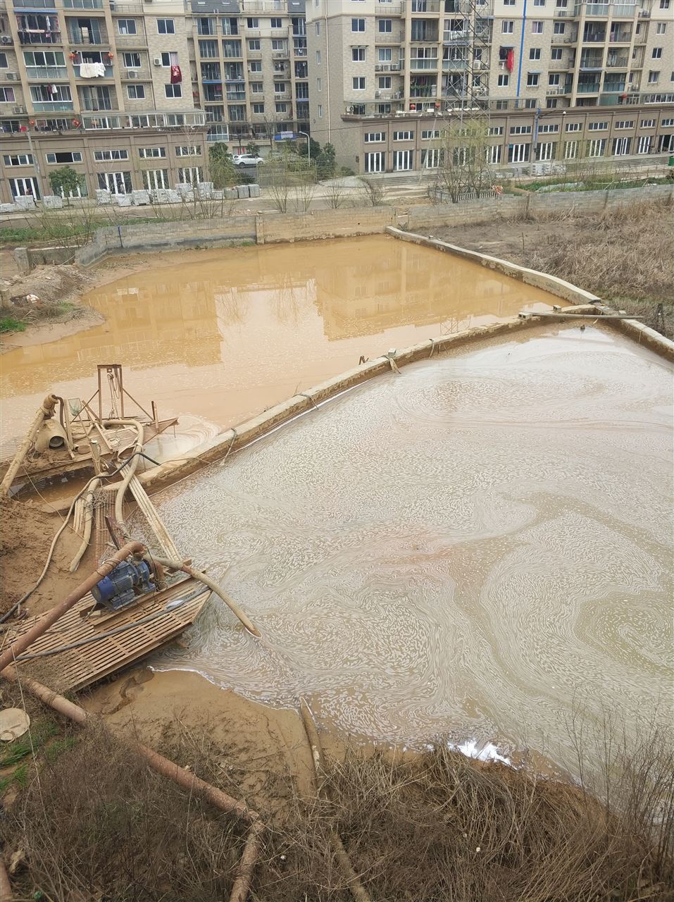 章贡沉淀池淤泥清理-厂区废水池淤泥清淤